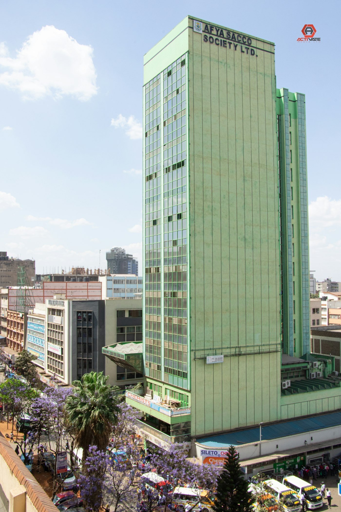 Afya Centre building in Nairobi
